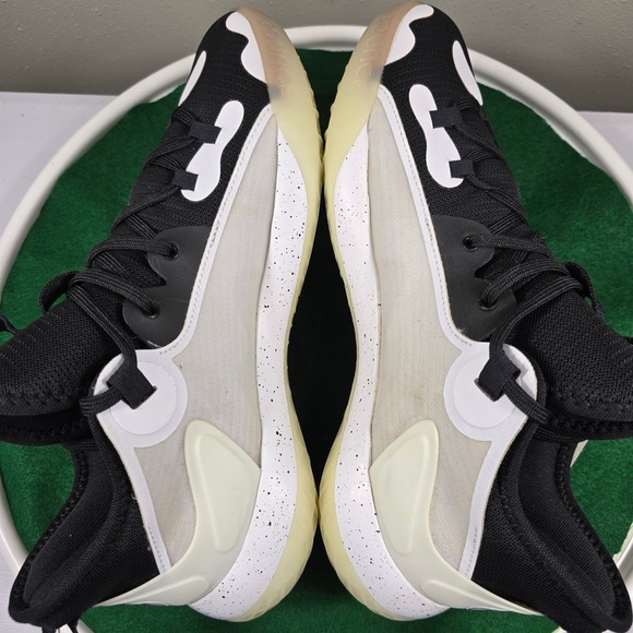 Adidas Harden Stepback 2 Basketball Shoes Mens 10.5 Black White FZ1384‎ Clean!